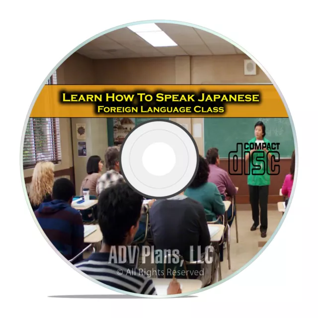 Learn How To Speak Japanese, Fluent Foreign Language Training Class, CD E03