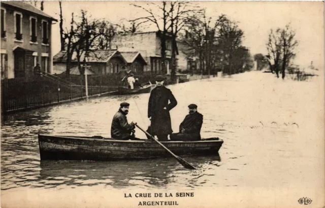 CPA  La Crue de la Seine -Argentuil  (290439)