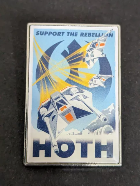 Disney Star Wars Hoth Propaganda Poster Pin