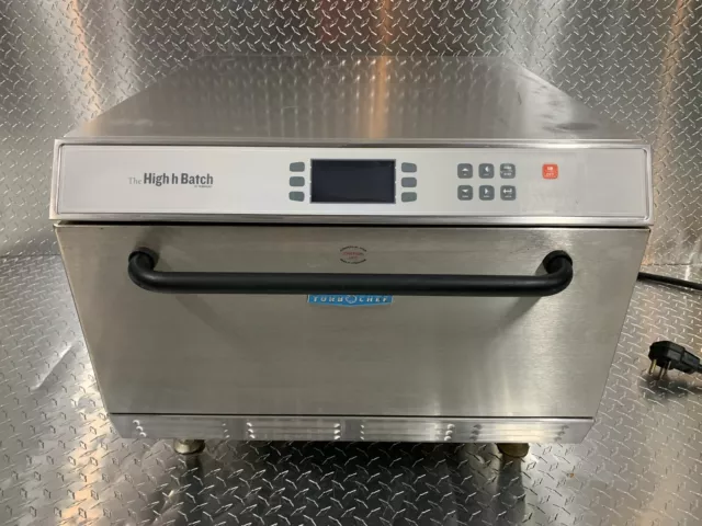 TurboChef HHB High h Batch Rapid Cook Counter Top Convection Oven Tested VIDEO