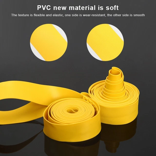 Protecteurs De Pneu Vélo Anti-crevaison (2 Pièces) – PVC Jaune, Universels
