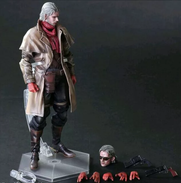 Play Arts Kai Metal Gear Solid V Ocelot Phantom Pain 10" Action Figure Official