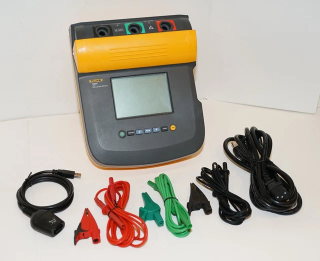 FLUKE 1550C INSULATION RESISTANCE TESTER MEGGER 5 kV MEGOHMMETER