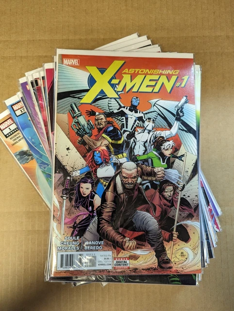 Astonishing Xmen 1-17, Annual (2016) Choule Marvel Comics VF+/NM