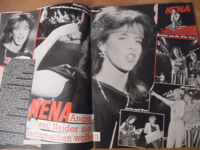 BRAVO  10-1984 D Nena Andrew Fletscher Gazebo Duran Thompson Twins Nino Rob Lowe 4