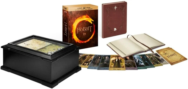 Coffret Le hobbit  trilogie bluray collector édition limitée Neuf