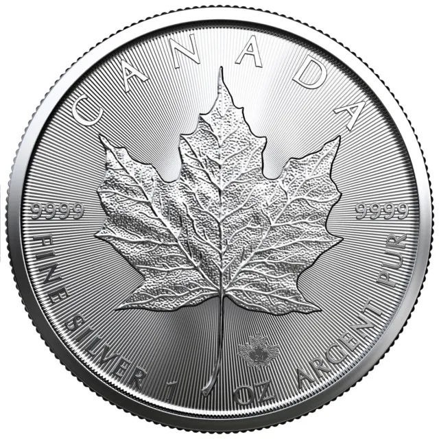 2023 Canada 1 Ounce .9999 Silver Maple Leaf Coin Royal Canadian Mint 2