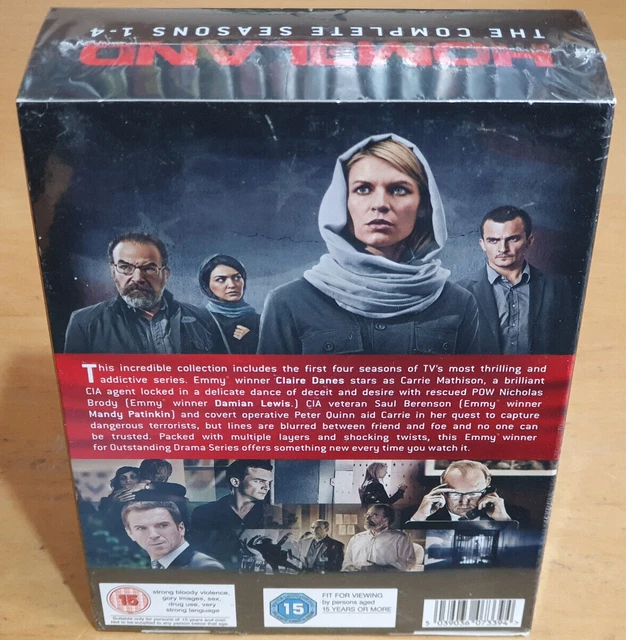 HOMELAND COMPLETE SEASONS 14 DVD Box Set 16Disc PAL New & Sealed EUR