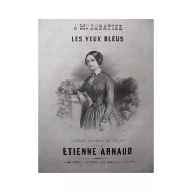 ARNAUD Etienne Les Yeux Bleus Chant Piano ca1845