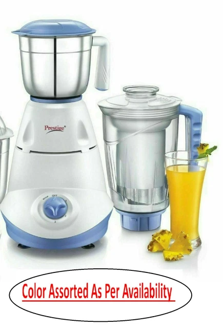 Prestige IRIS 750 Watts Mixeur Broyeur Avec 3 Acier Inoxydable Bocal + 1