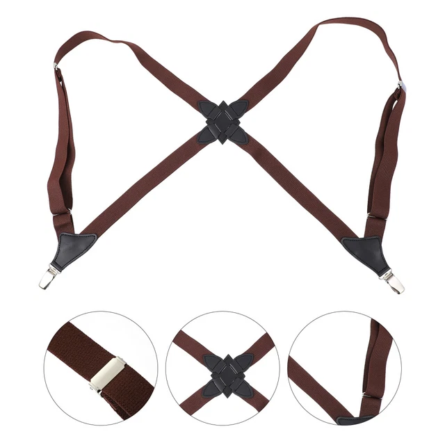 Brelloni Cinghia Pantaloni Elastica Con Clip Cintura Moda Apparecchio Apparecchio Denti