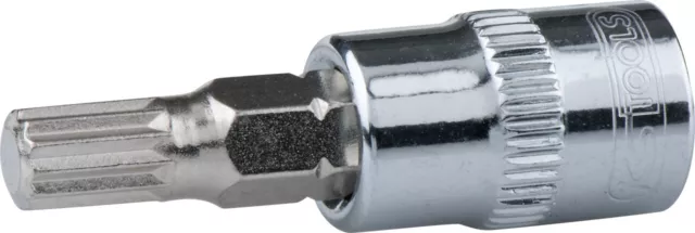 KS TOOLS 3/8" CHROMEplus Bit-Stecknuss XZN, M6 (918.3858)