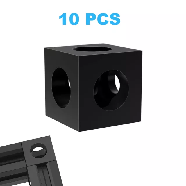 2020 Aluminum Cube Prism Connector V-slot Three Way Corner Bracket for 3D Print