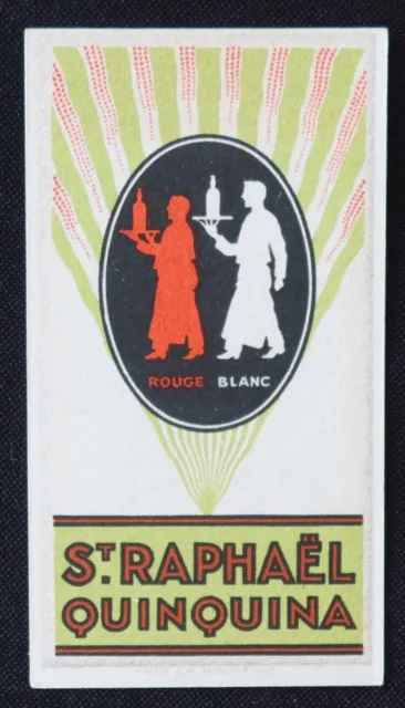 Ancienne carte parfumée St RAPHAEL calendrier 1930 VioletteS d'Orient Doublet