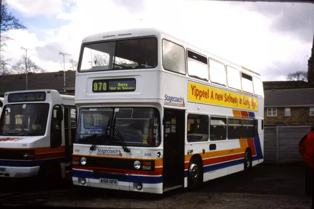 35mm Original Colour Bus Slide Stagecoach Ribble Leyland Olympian A159OFR
