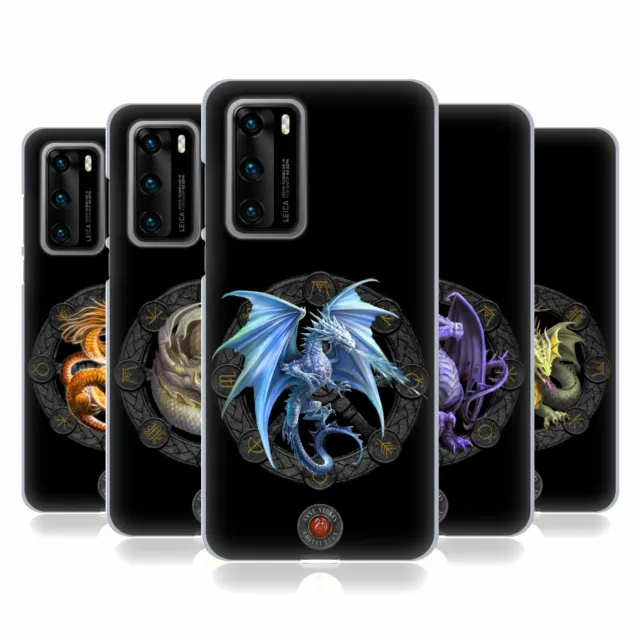 Official Anne Stokes Dragons Of The Sabbats Soft Gel Case For Huawei Phones