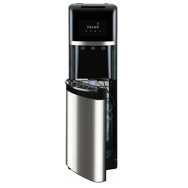 PRIMO BOTTOM LOAD Self Cleaning Water Dispenser Stainless Steel/Black