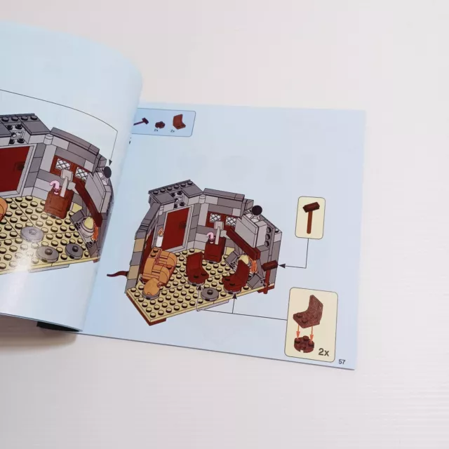 LEGO Harry Potter Hagrid's Hut 75947 - Manual Instruction Book Booklet Only 3