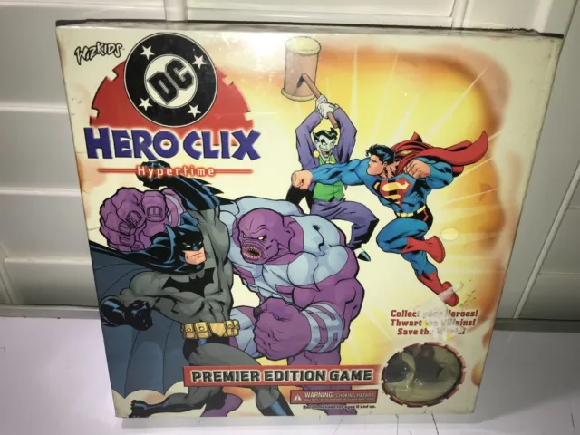 DC Heroclix Hypertime Premier Edition Game WizKids 2002 New in Box