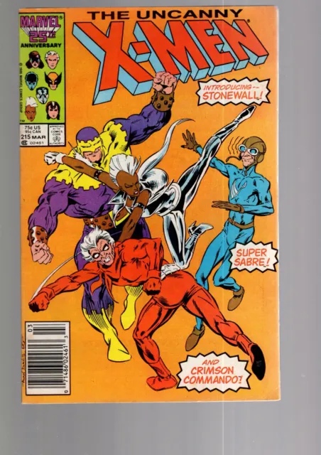 Uncanny X Men  215   -  Huge Range Of  X Men - Marvel Comics In Stock