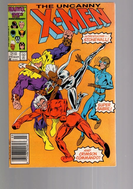Uncanny X Men  215   -  Huge Range Of  X Men - Marvel Comics In Stock