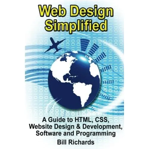 Webdesign vereinfacht: Ein Leitfaden für HTML, CSS, Website-De - Taschenbuch NEU Richards