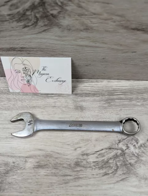 Vintage Snap-on OEX-200 5/8” Short Combination Wrench 12-point SAE Made in USA