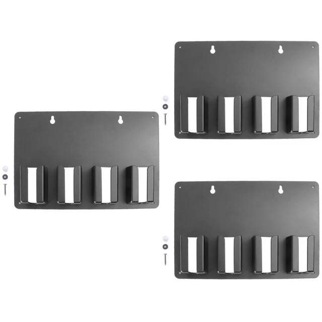 3 Pack Hair Clipper Organized Rack Trimmer Holder Barber Stand Modeling