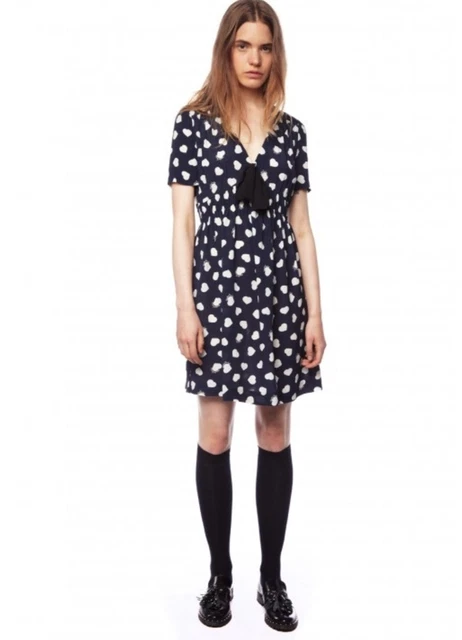 Robe coeur claudie pierlot clearance