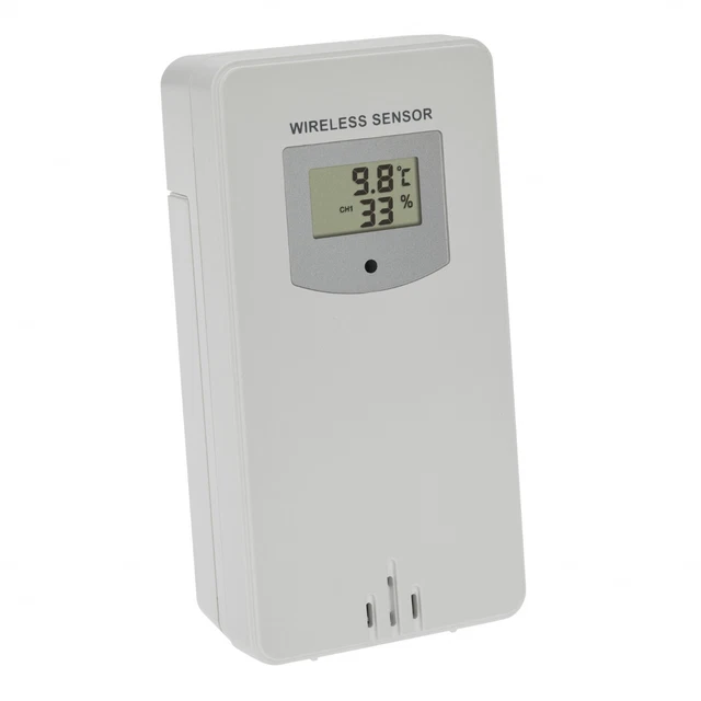 Émetteur Extérieur TFA Dostmann – 30.3120.90, Avec écran, Gris, 40x28x133 Mm