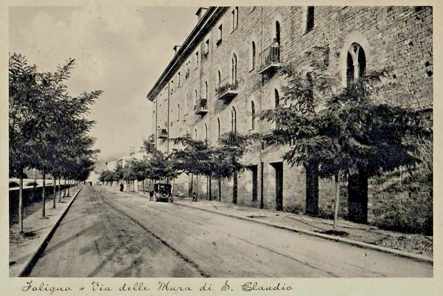 Foligno -Via  Delle  Mura  Di  San Claudio - 1941
