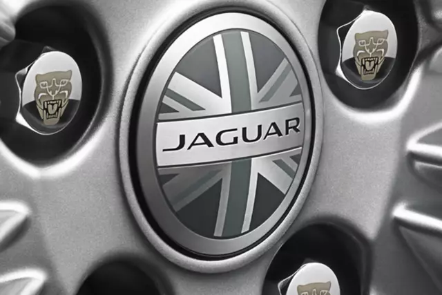 Jaguar xf center shop caps