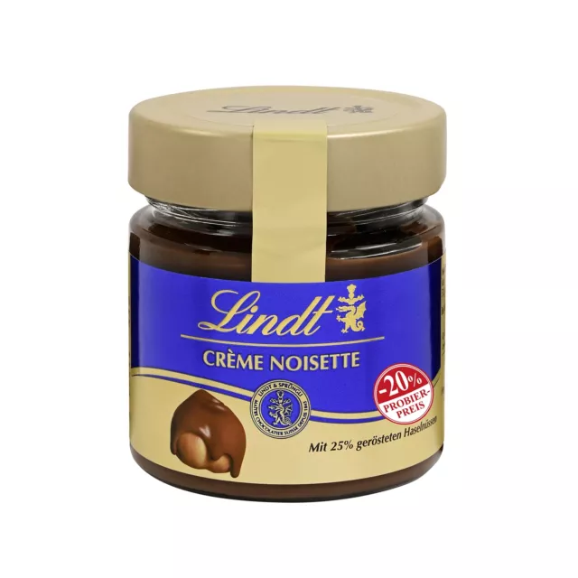 4x 220 g cioccolato Lindt - spalmatura pane crema nocciola, promozione NUOVO MHD 6/24