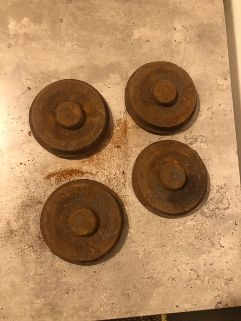 Live Steam Railway Train Wheels X4 3 Inches
