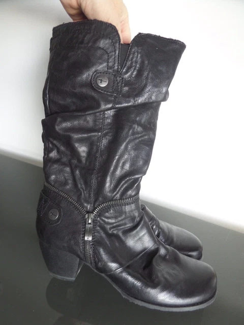 bottes femme tamaris pointure 40 en cuir