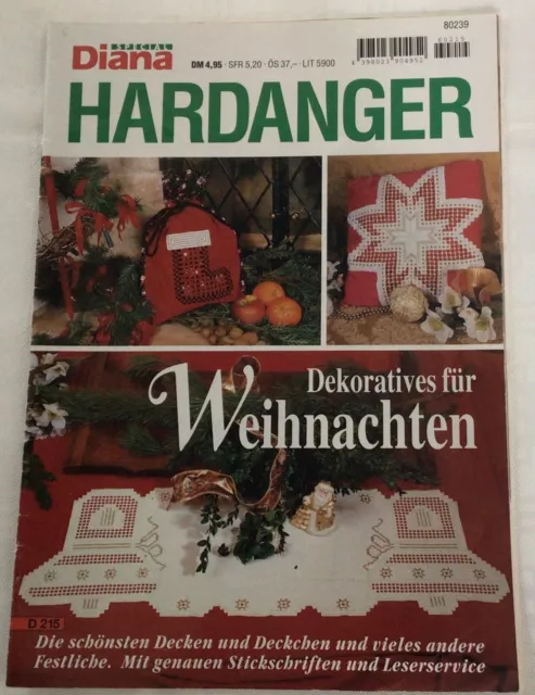 Hardanger Heft Diana Spezial, D 215, Weihnachten