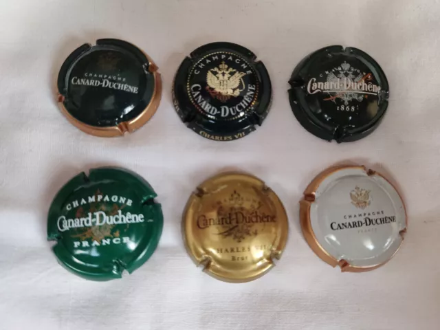 Lot de capsules de champagnes par marque