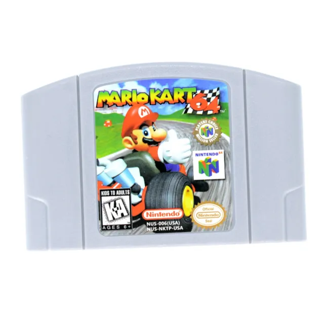 Mario Kart N64 Game for Nintendo 64 Gift Ship from NYC