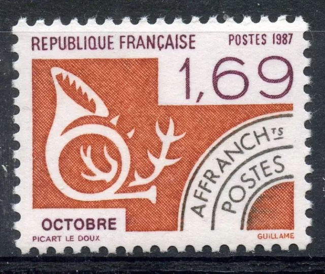 Stamp / Timbre France Neuf Preoblitere 195 ** Les Mois De L'annee / Octobre