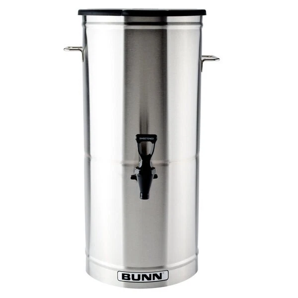 Bunn 34100.0001 TDO-5 5 Gallon Iced Tea Dispenser with Solid Plastic Lid