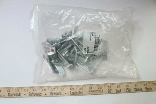 (40-Pk) National Hardware Corner Brace Zinc Plated Steel 2" x 5/8" N266-361