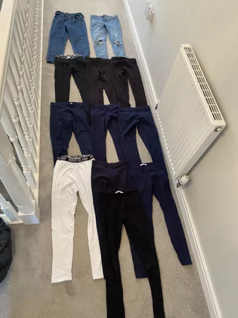 13 X leggings jeans ragazza vestiti età 11-12-13 anni
