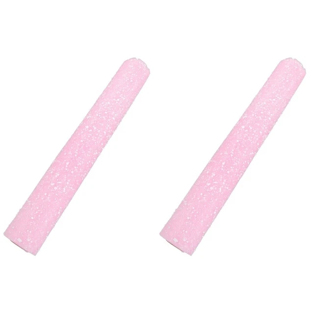 2 rouleaux fleur rouleau de gaze mariage floral ruban de gaze tulle pour décorer