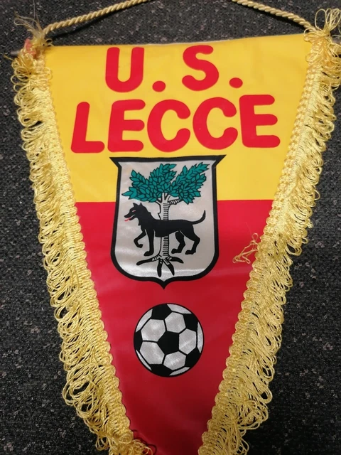 Lecce fanion vintage football banderin pennant wimpel Serie