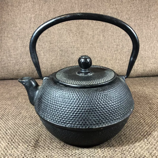 Japanese Teapot Cast Iron Black Kettle 1 Litre  Tea Pot Quality Used