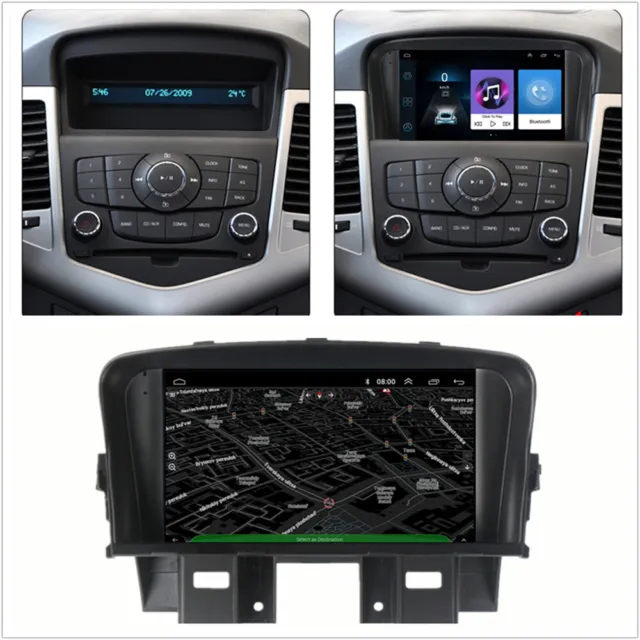 7" Car Stereo Radio Android 10.1 GPS Navigation WIFI For 2009-14 Holden Cruze AU