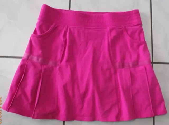 Athleta Warrior Sport Pleated Athletic Skort Pink z M built in short tennis G161