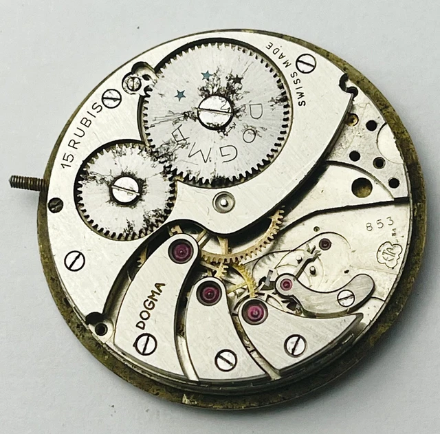 ORIGINAL ETA 853 Incomplete String Movement for Replacement Parts
