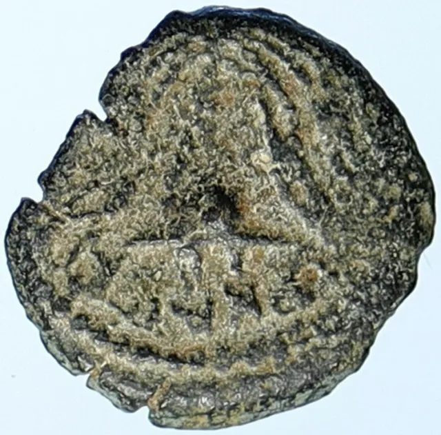 HEROD ARCHELAUS Biblical JERUSALEM Jewish OLD Ancient Greek Coin GRAPES i107048