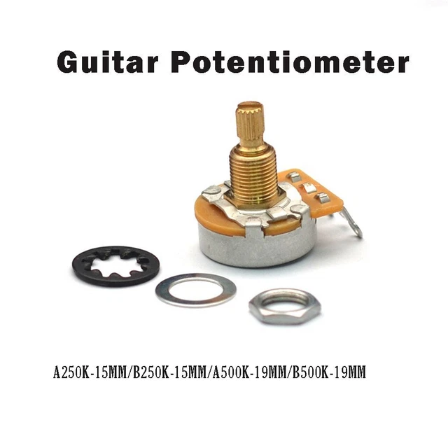 Volume Timbre Cuivre pur Guitare Potentiomètre Guitare électrique 250/500k